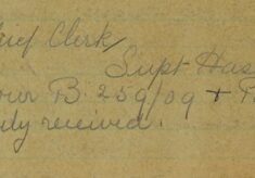 Notification Of Receipt Of Form And Postage Stamps