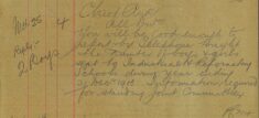 Information On Children Sent To Industrial Reformatory Schools Required By Standing Joint Committee