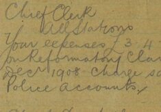 Instructions Regarding Expenses On Reformatory Claim