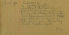 Request For Information On W. Phipp