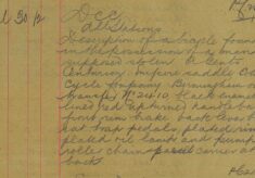 Description Of Gent's Bicycle - Supposed Stolen- Found In A Man's Possession
