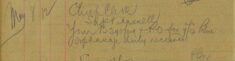 Notification Of Receipt Of Form And Postal Order For Police Orphanage