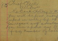 Policing The Bank Holiday 31 May 1909