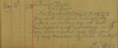 Policing The Bank Holiday 31 May 1909
