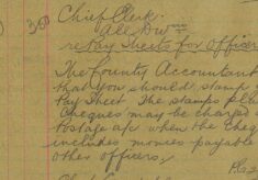 Instructions From County Accountant On Pay Sheets For Officers