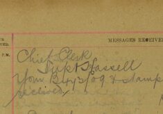Notification Of Receipt Of Form And Stamps