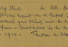 Officers And Constables Consulted On Jackets To Be Supplied For 1910