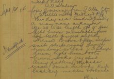 Description Of Unknown Man Killed On The Midland Railway