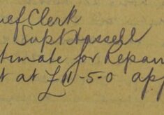 Approval Of Estimate For Repair Of County Cart