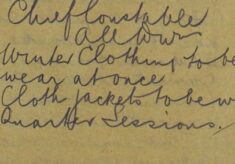 Instructions Regarding Winter Uniform