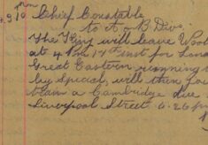 Details Of The King's Train Journey To London