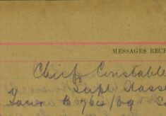 Notification To Supt Hassell: Requisition Sanctioned