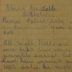 Chief Constables Orders