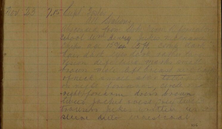 Absconded From Stoke Farm Reformatory School - William Henry Jukes Absconded From Stoke Farm Reformatory School - William Henry Jukes
