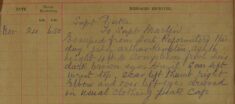 Escaped From Herts Reformatory - Jabez Arthur Kimpton