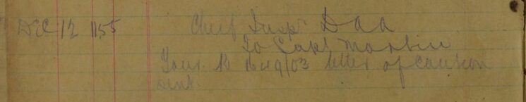 A Livestock Holder Cautioned?
