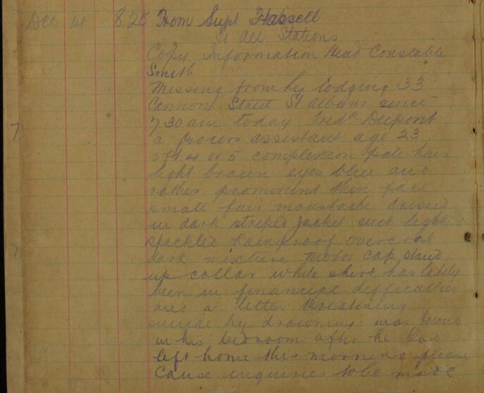 Missing Frederick Dupont - St. Albans