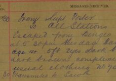 Absconded Bengeo Reformatory - Harry Guckes