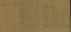 Request For Previous Convictions