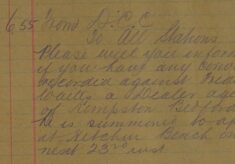 Request For Previous Convictions