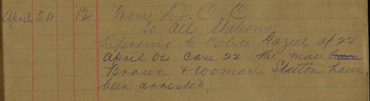 Police Gazette Update