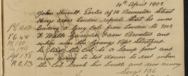 Runaway Horse, Later Found