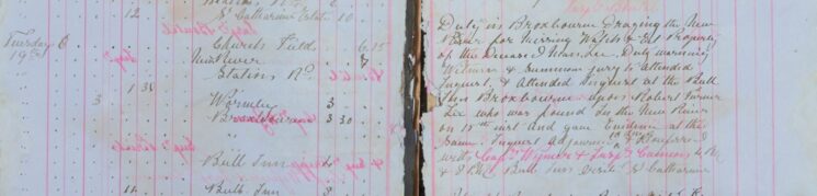 Dragged New River For Drowned Man's Property And Gave Evidence At Inquest