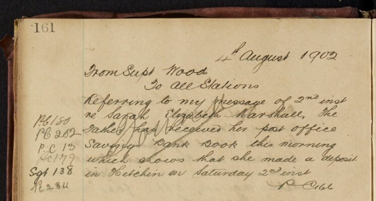 Missing Woman’s Bank Book Received by Father