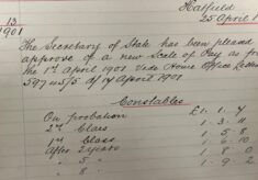 New Pay Scales From 1st April 1901