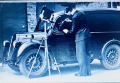 PC Halsey Fingerprinting A Vehicle