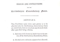 The Standing Orders of 1846