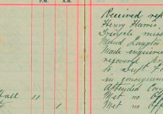 Received report from Henry Harris of Tricycle missing, the property of Maud Langton  made enquiries , discovered thief and recovered property