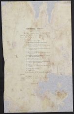 Officer's Journal; PC A Eames: