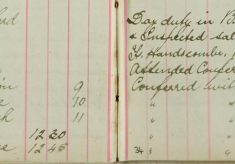Inspected Sale Books of H O Lee H Sparrow and F Handscombe re sale of arms and ammunition