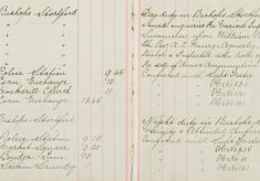 Served Summonses upon William Reeves, The Rev A E Hu???-Aynesley