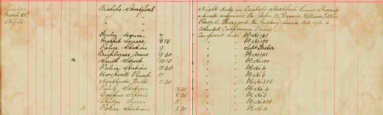 Made Enquiries re John W Broom, William Collins, Percy C Thurgood re Military Service Act 1916