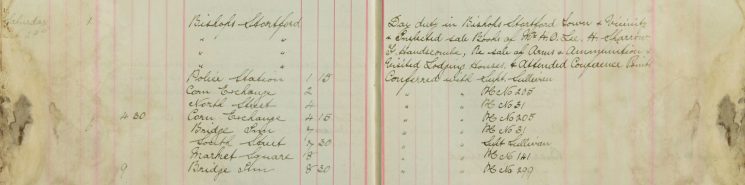 Inspected Sale Books of H O Lee H Sparrow and F Handscombe re sale of Arms and ammunition