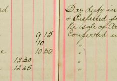 Inspected Sale books Of Mr H O Lee and H Sparrow Re Arms and Ammunitions