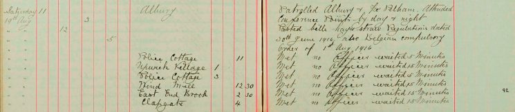 Posted bills, Hay and Straw Regulations dated 30 June 1916 also Belgian compulsory order of 1st Aug 1916