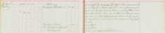 To Bishop's Stortford received balance of pay 6d postage one hour instruction, one hour drill