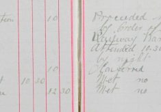Proceeded to Head Quarters Hatfield by Order of The Chief Constable.