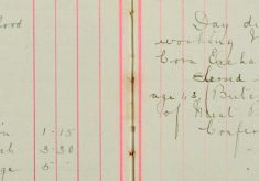 Served summons upon Frederick French 4 South Street for Breach of Meat Prices Order 1917