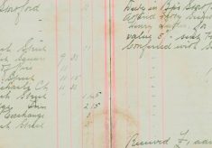 Attended  Petty Sessions as witness against Henry ??? For stealing  ??????
