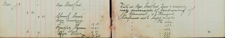 Made Declaration of Handwriting of J L Glasscock re Warrant