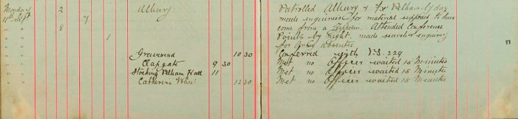 Made enquiries for material supposed to have come from a Zeppelin