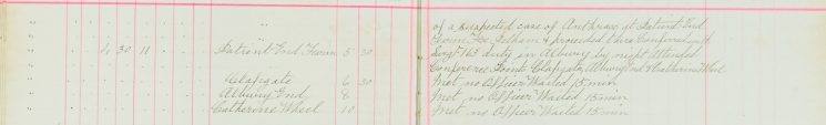 Received a report of a suspected case of Anthrax at Patent End