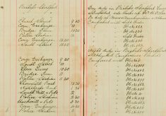 Inspected Sale books Of Mr H O Lee and H Sparrow Re Arms and Ammunitions