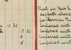 Patrolled Hoggetts Wood, Stortford Park and vicinity Searching for German Prisoners