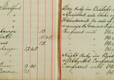 Inspected the sale books of Mr H O Lee, H Sparrow and F Handscombe J Sell re Sale of Arms and Ammunition