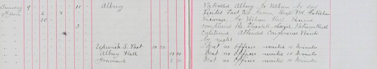 Received complaint re Elizabeth Savil, Patmore Heath, cautioned